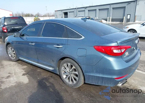 2016 Hyundai Sonata Sport from USA, damaged, VIN 5NPE34AF1GH421942